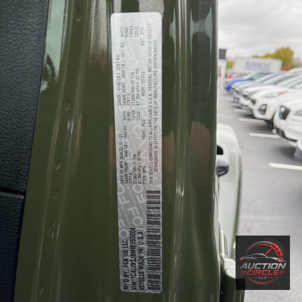 2021 Jeep Wrangler Unlimited Rubicon 392