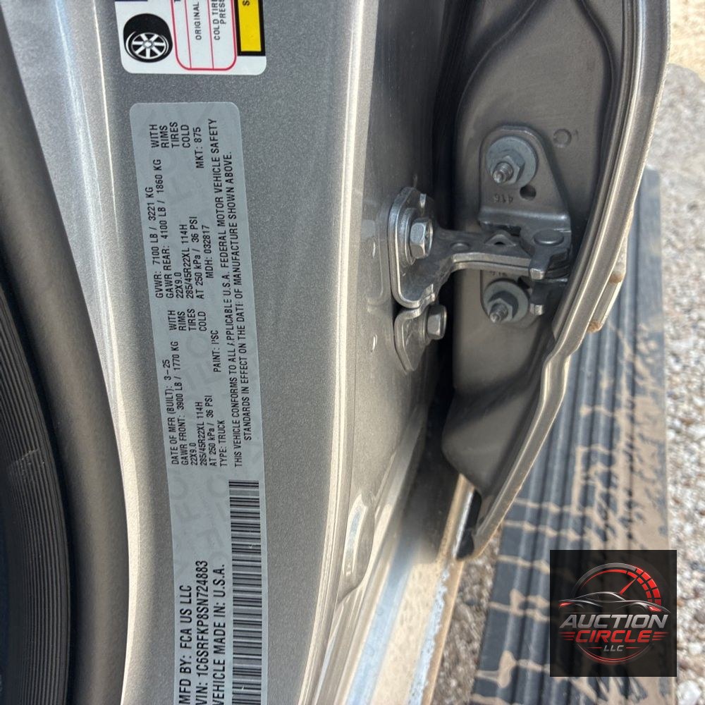 2025 Ram 1500 Tungsten