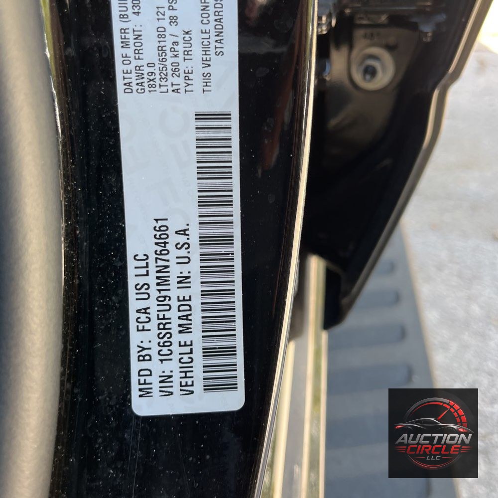 2021 Ram 1500 TRX