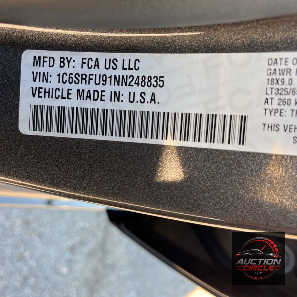 2022 Ram 1500 TRX