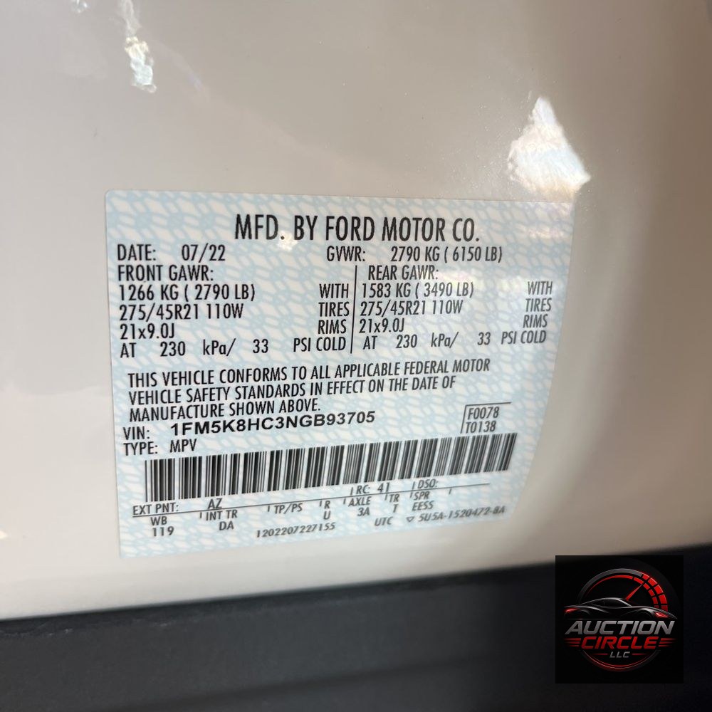 2022 Ford Explorer Platinum