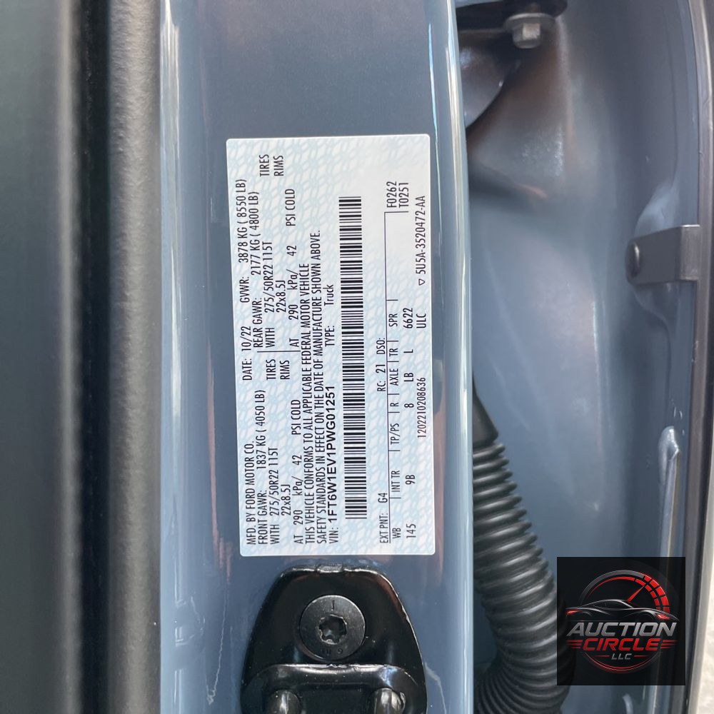 2023 Ford F-150 Lightning Platinum