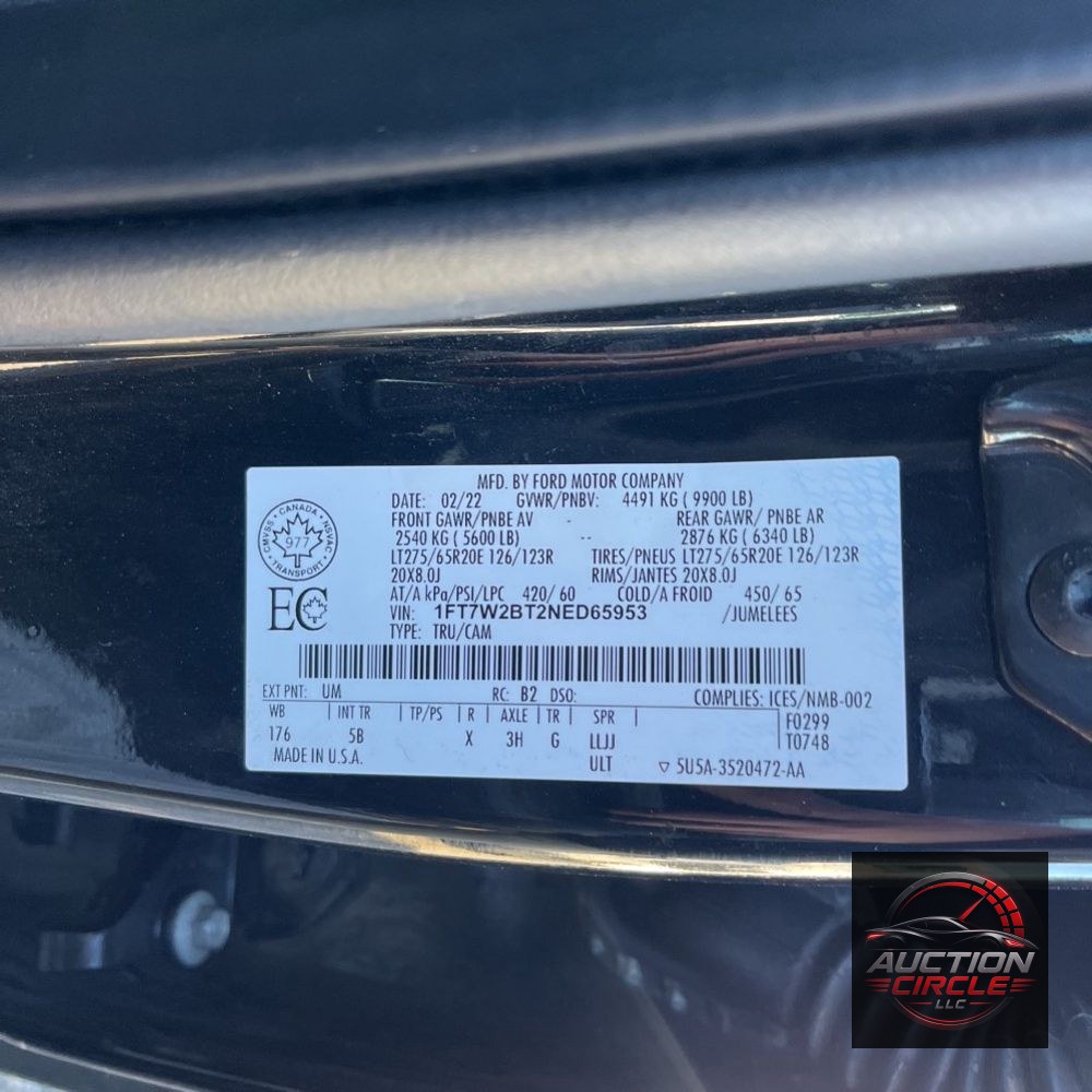 2022 Ford F-250 Super Duty Lariat