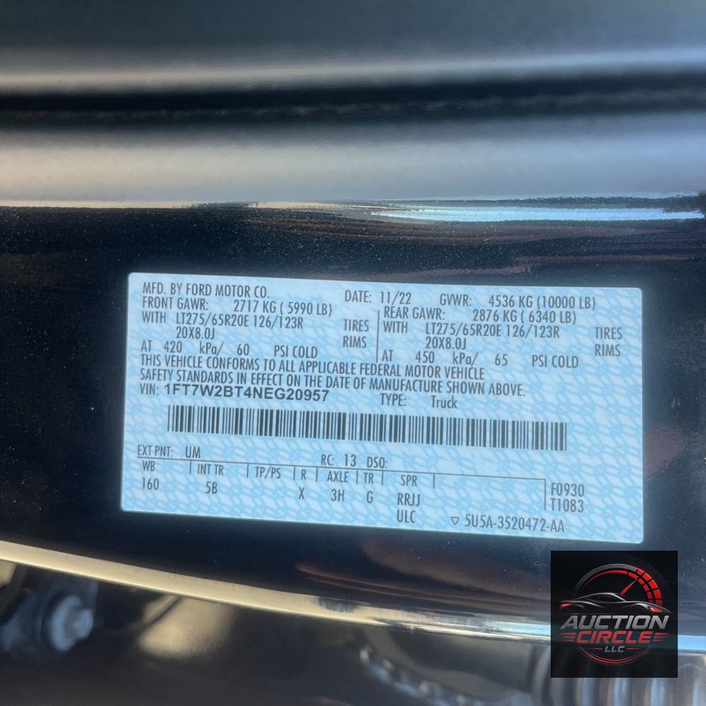2022 Ford F-250 Super Duty Lariat