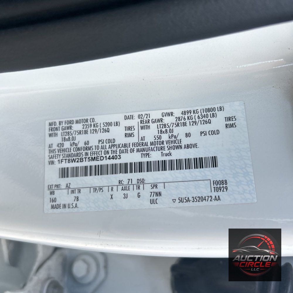 2021 Ford F-250 Super Duty Platinum
