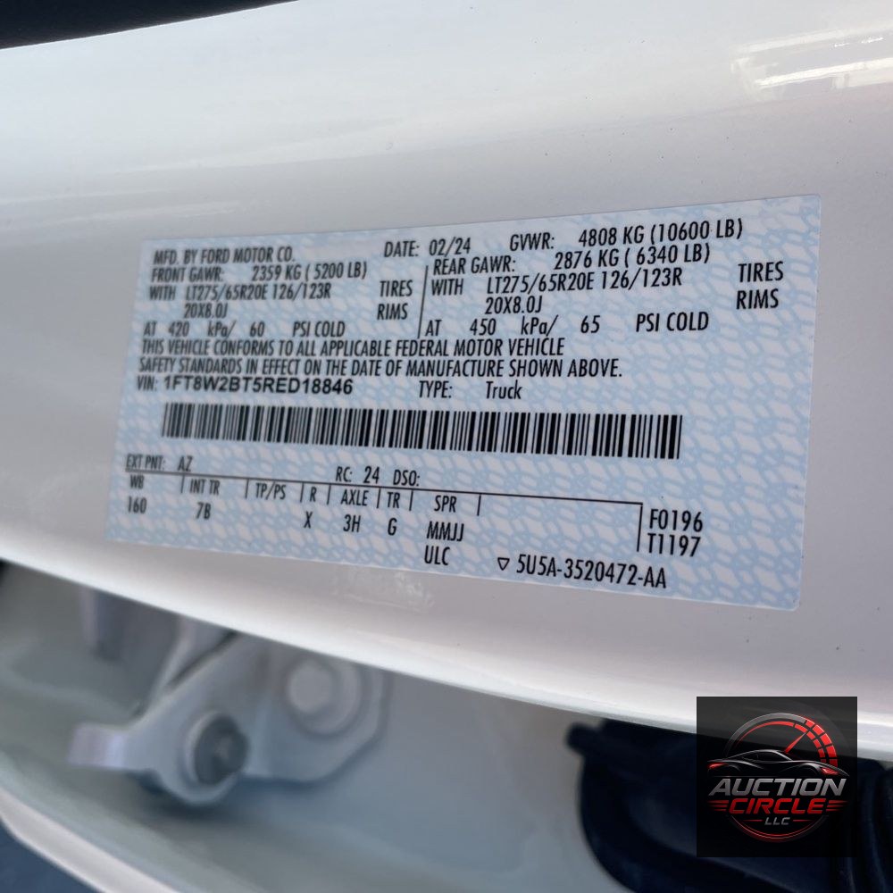 2024 Ford F-250 Super Duty Platinum