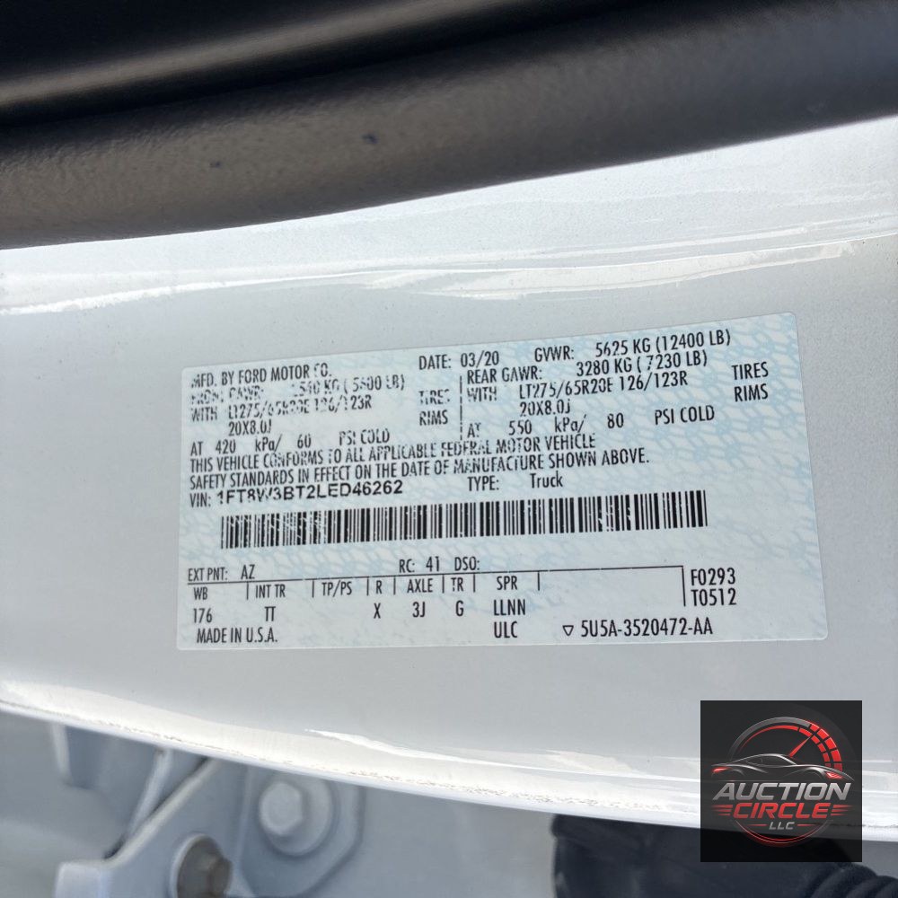 2020 Ford F-350 Super Duty Limited