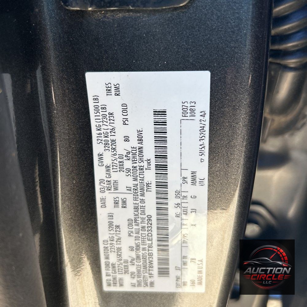 2020 Ford F-350 Super Duty Platinum