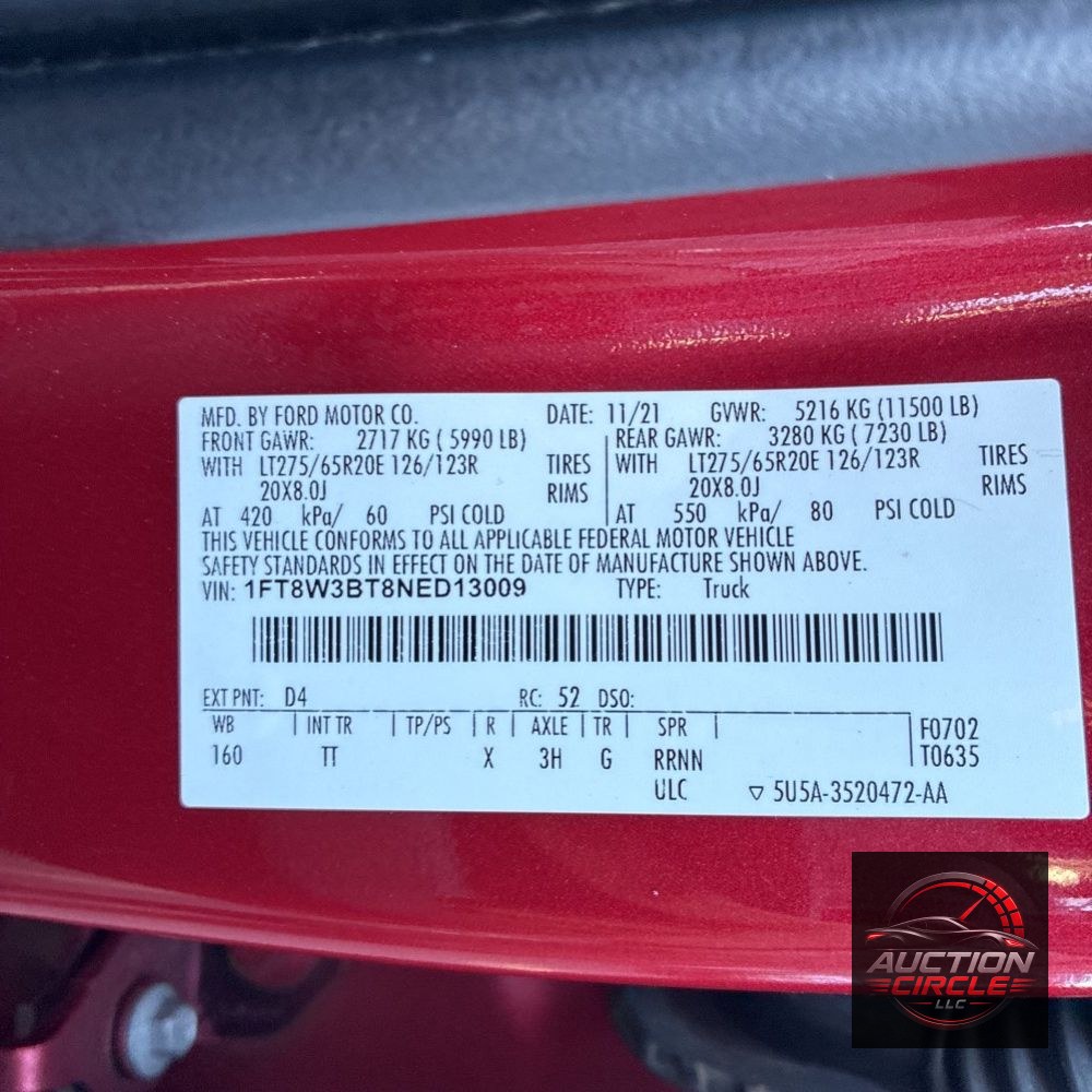 2022 Ford F-350 Super Duty Limited