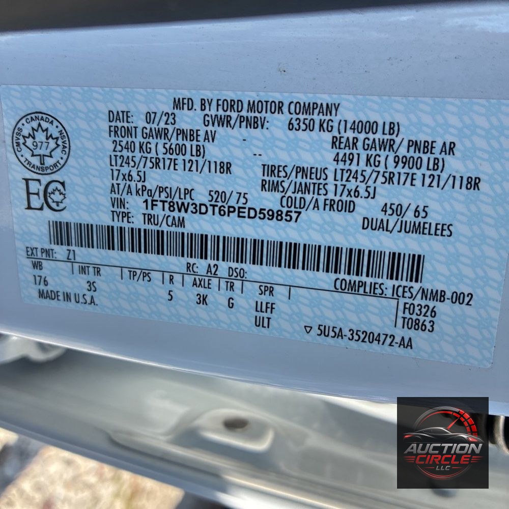 2023 Ford F350 S/D XLT