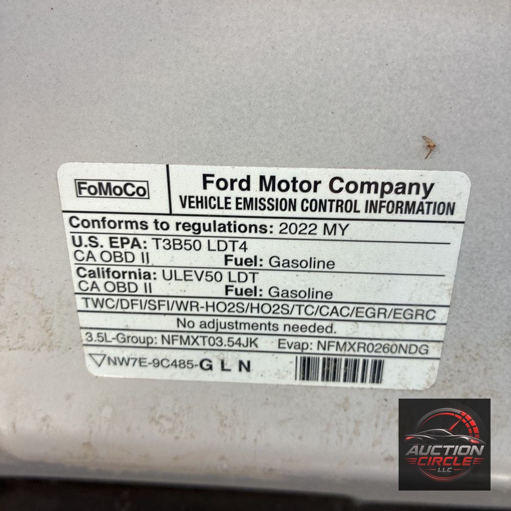 2022 Ford F150 Platinum