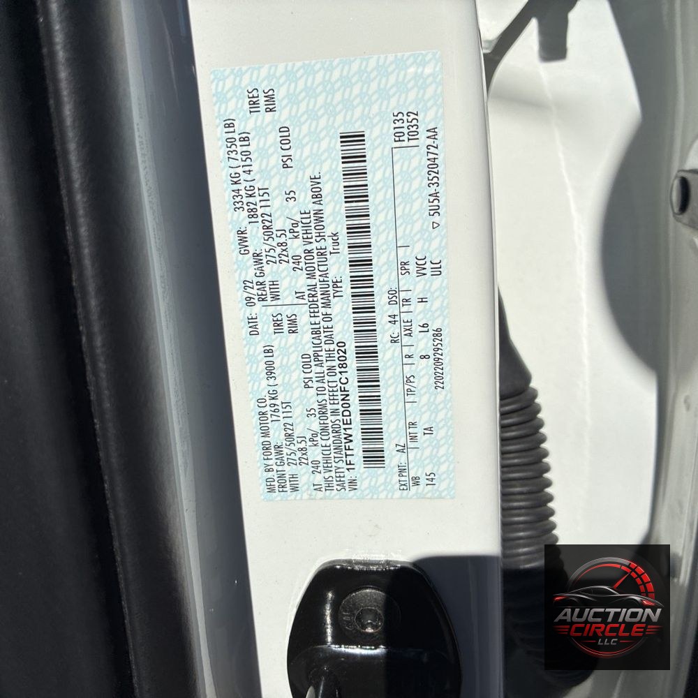 2022 Ford F-150 Limited