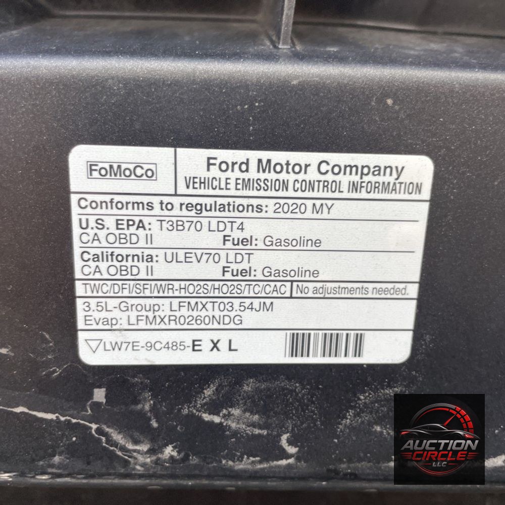 2020 Ford F150 Raptor