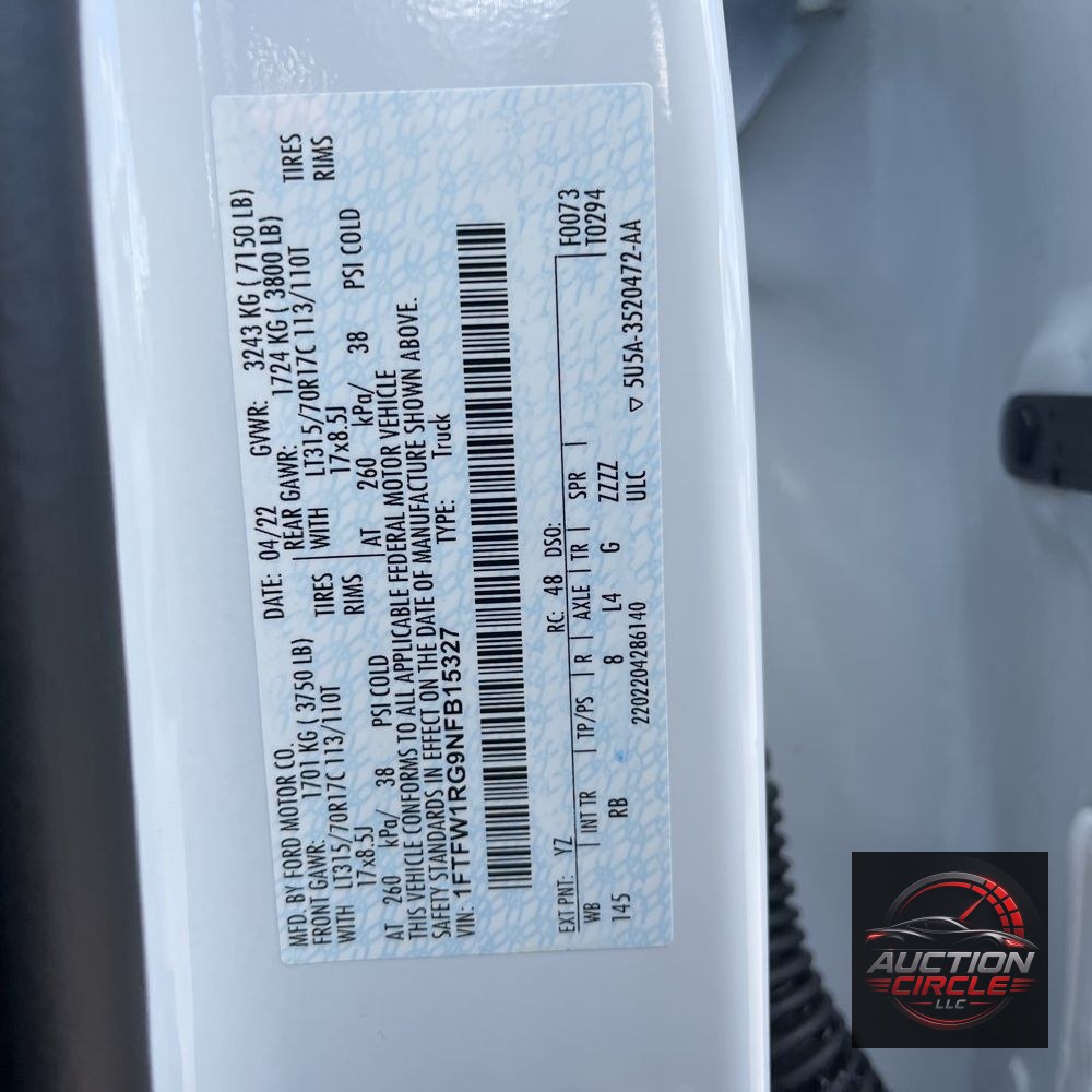 2022 Ford F-150 Raptor