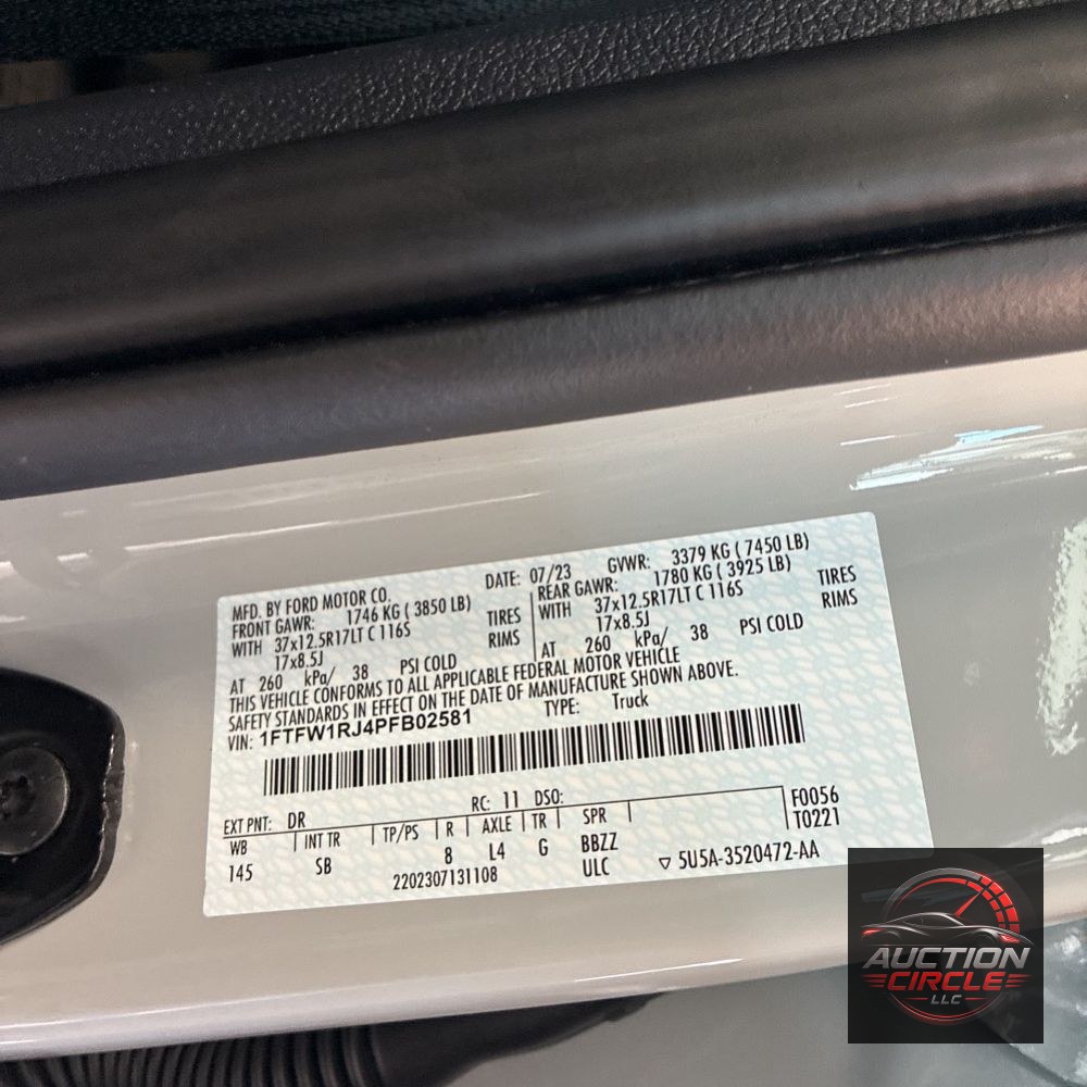 2023 Ford F-150 Raptor
