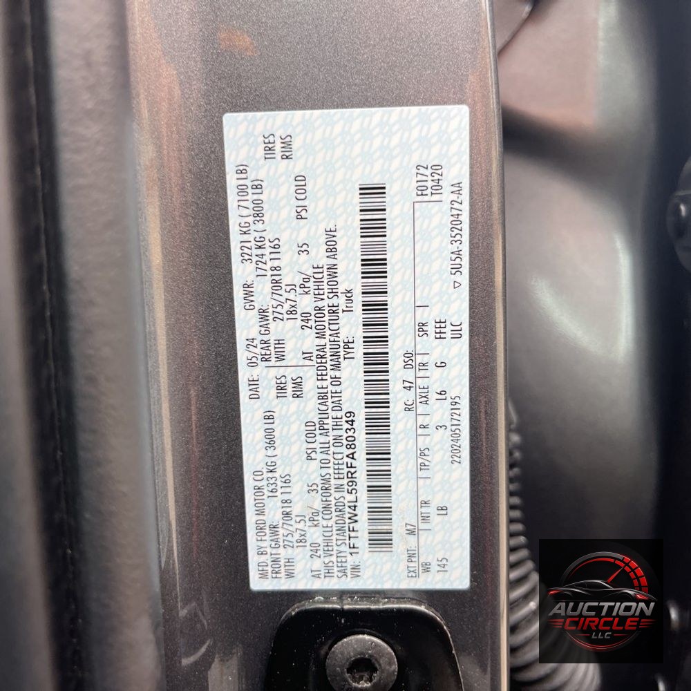2024 Ford F-150 Tremor