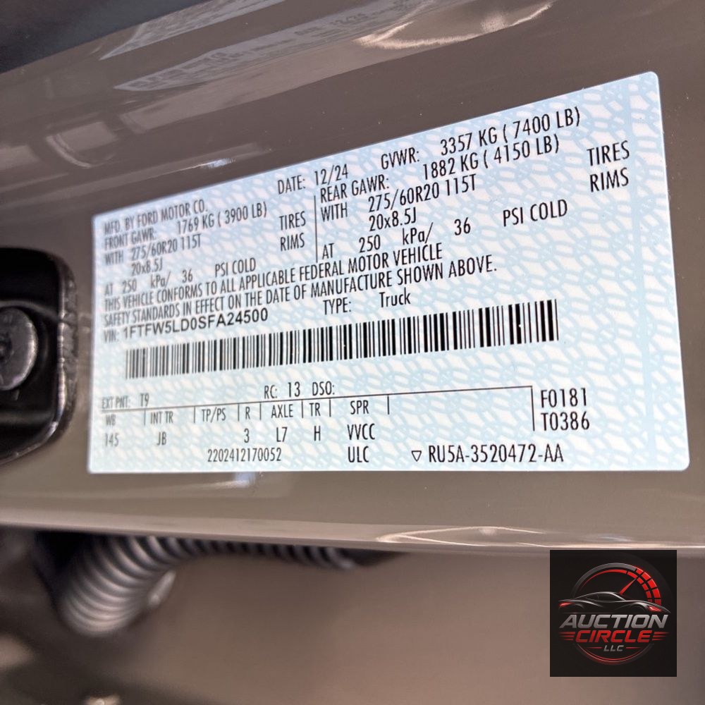 2025 Ford F-150 Lariat