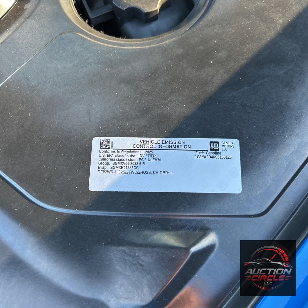 2025 Chevrolet Corvette Stingray