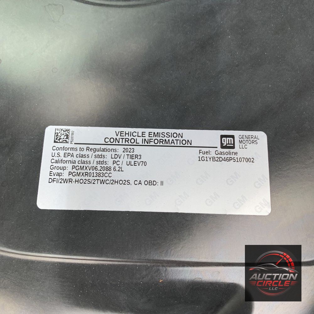 2023 Chevrolet Corvette Stingray
