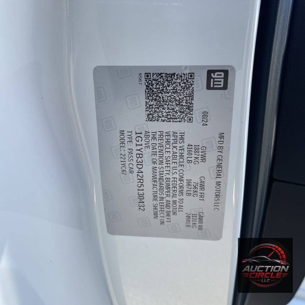 2024 Chevrolet Corvette Stingray