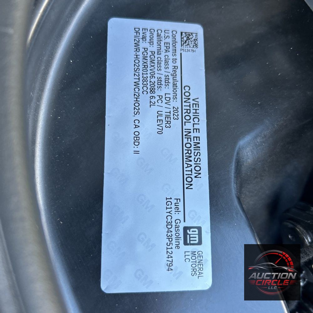 2023 Chevrolet Corvette Stingray