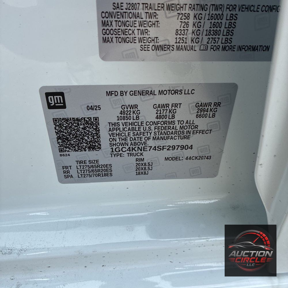 2025 Chevrolet Silverado 2500HD LT