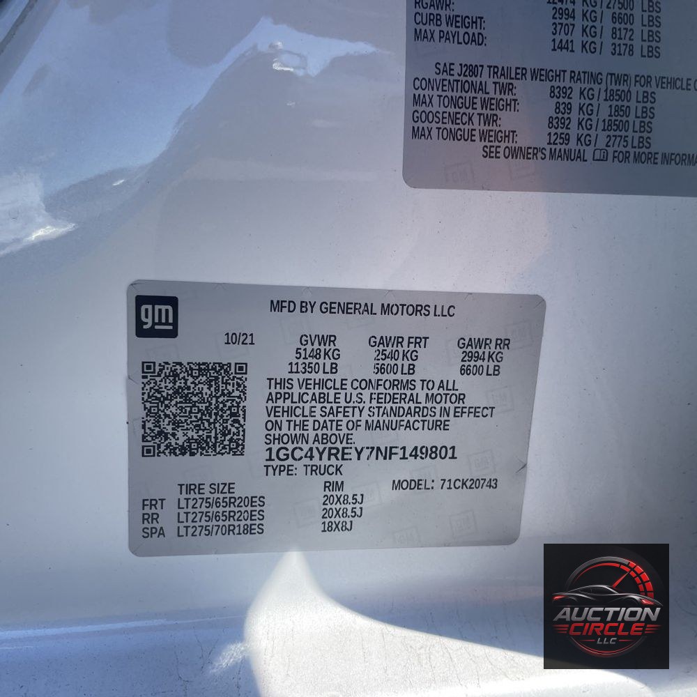 2022 Chevrolet Silverado 2500HD High Country