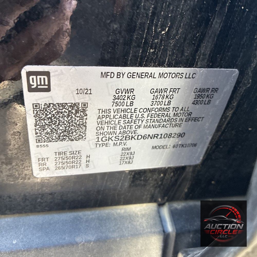 2022 GMC Yukon SLT