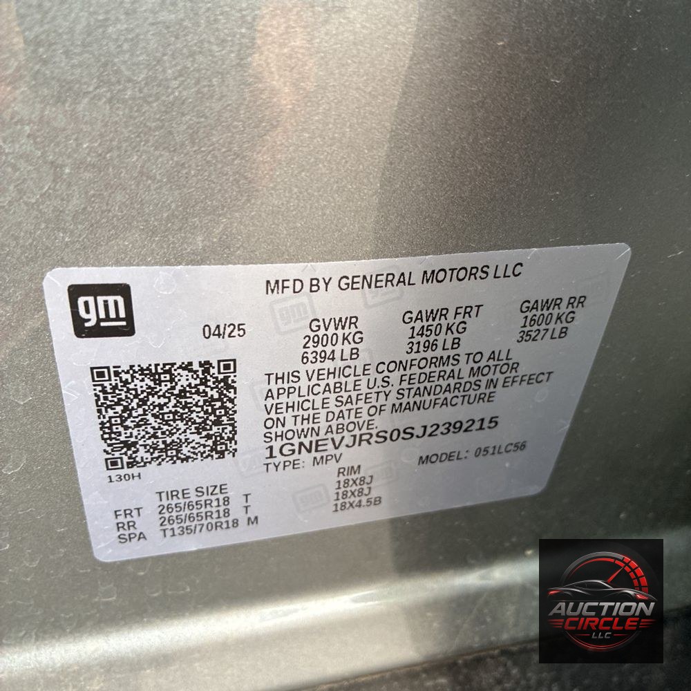 2025 Chevrolet Traverse Z71
