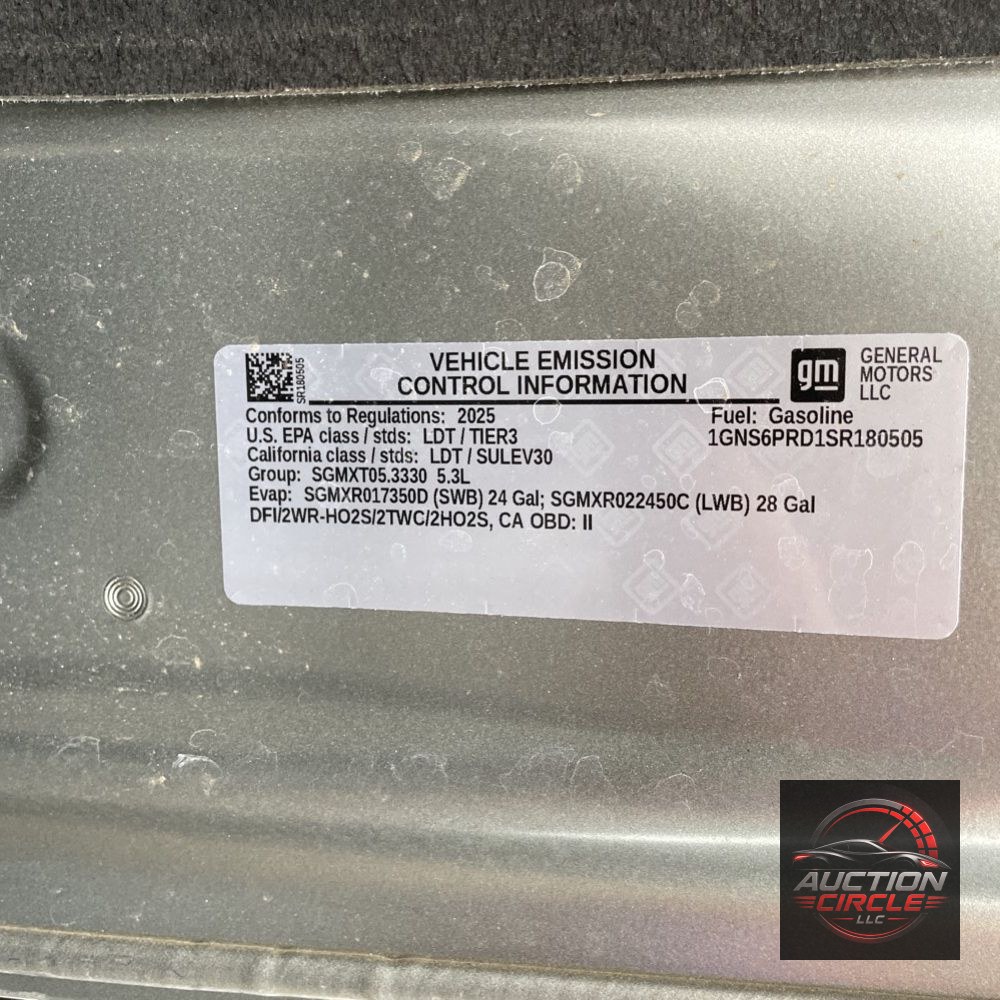 2025 Chevrolet Tahoe Z71
