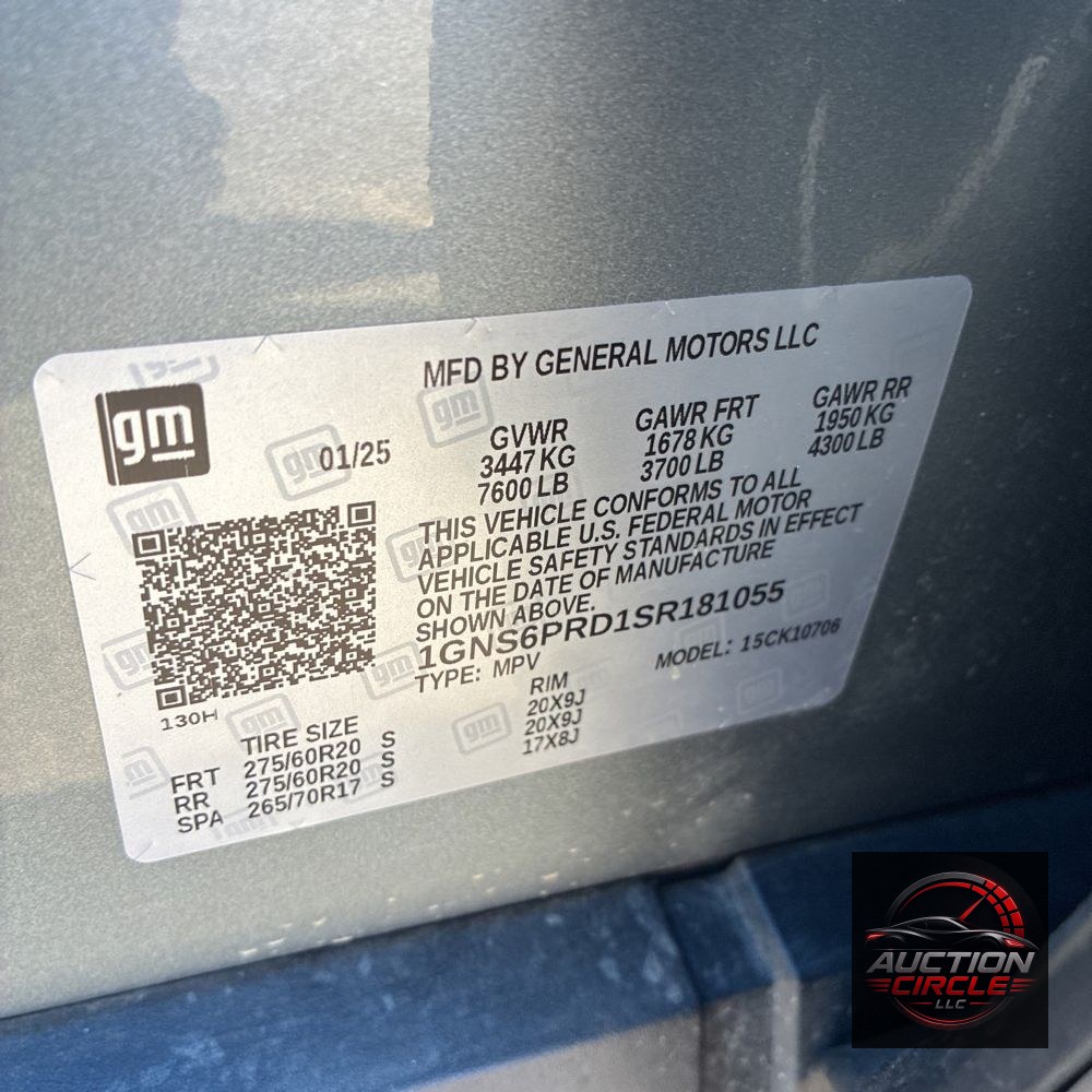 2025 Chevrolet Tahoe Z71