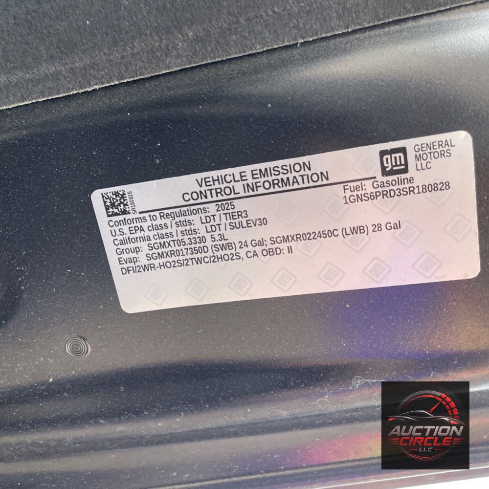 2025 Chevrolet Tahoe Z71