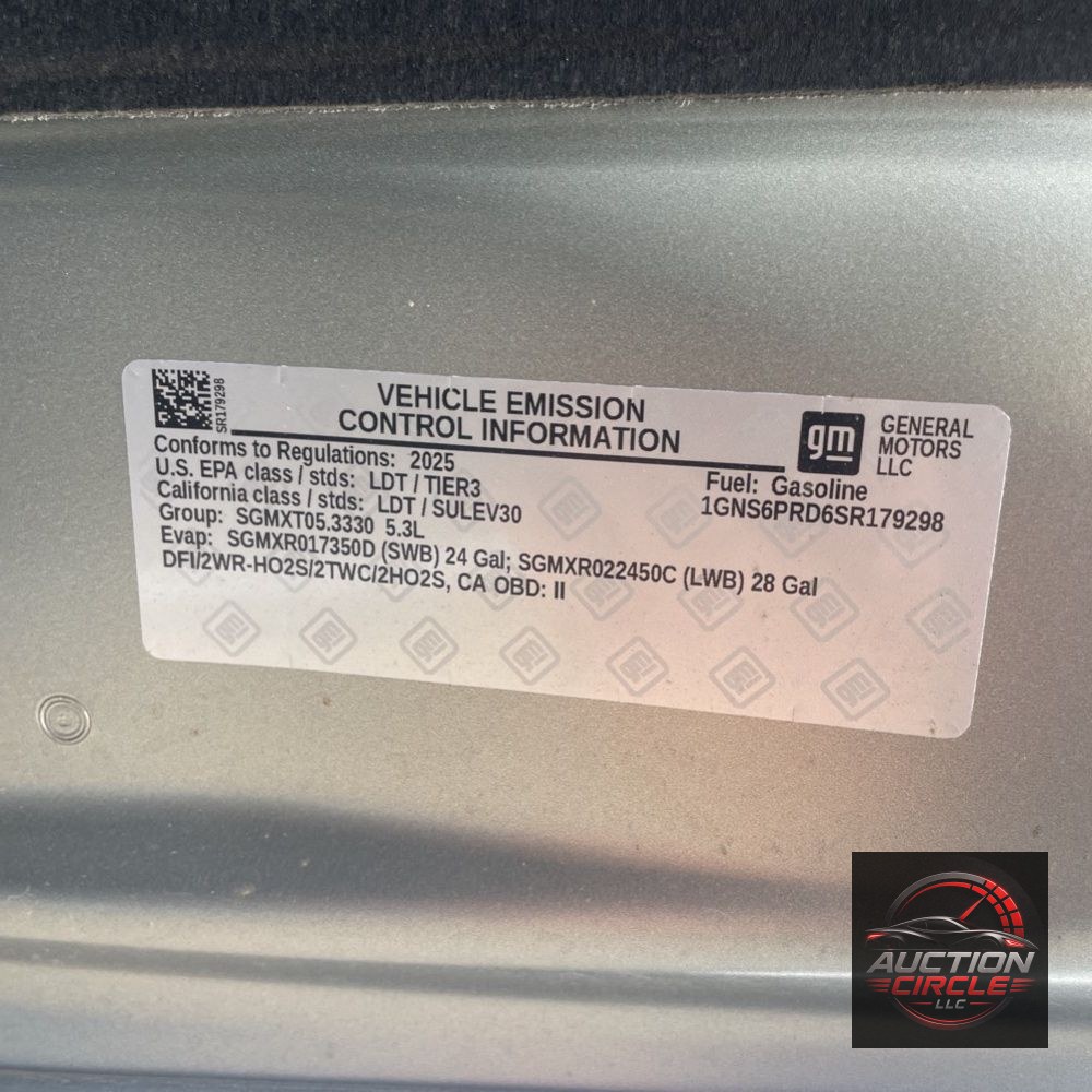 2025 Chevrolet Tahoe Z71