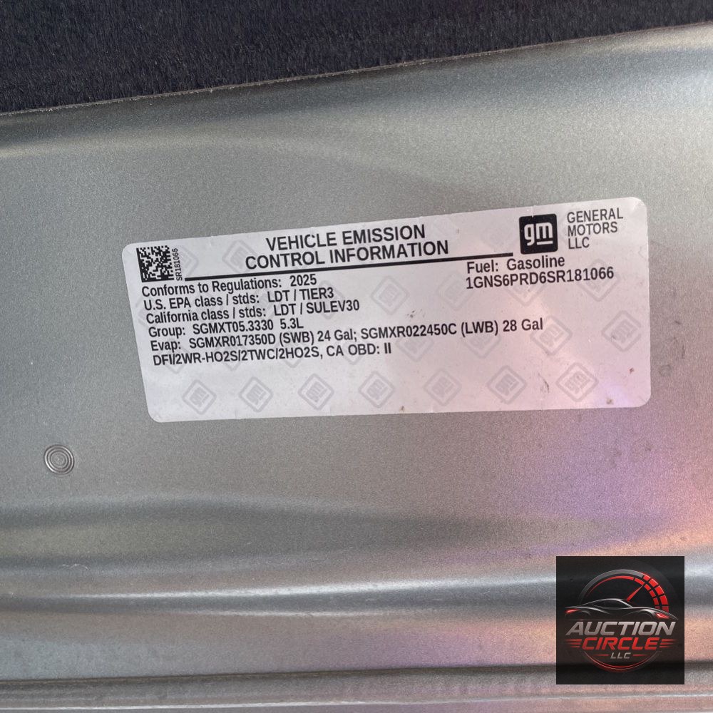 2025 Chevrolet Tahoe Z71