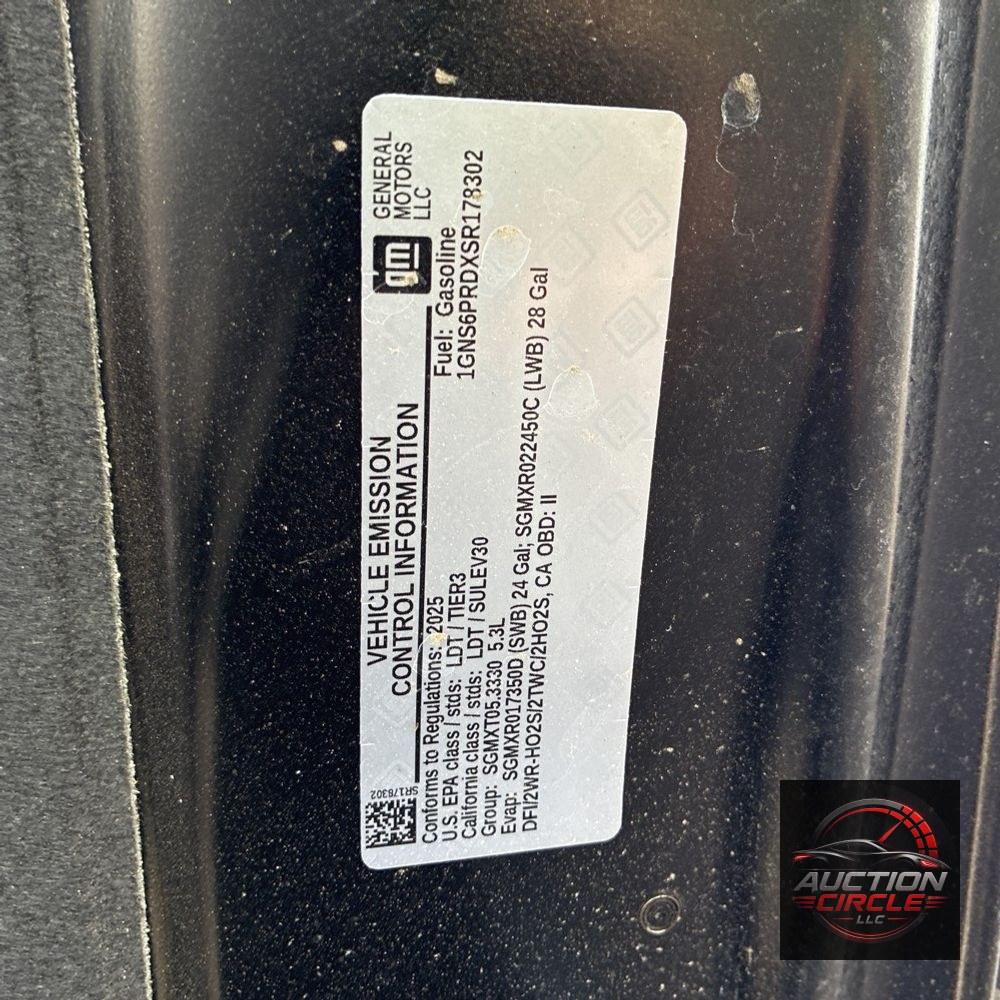 2025 Chevrolet Tahoe Z71