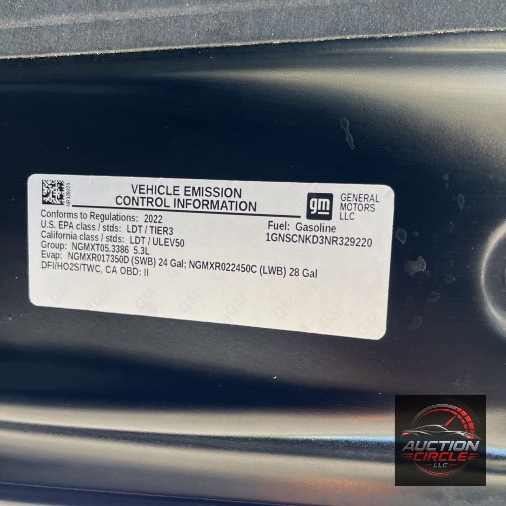 2022 Chevrolet Tahoe LT