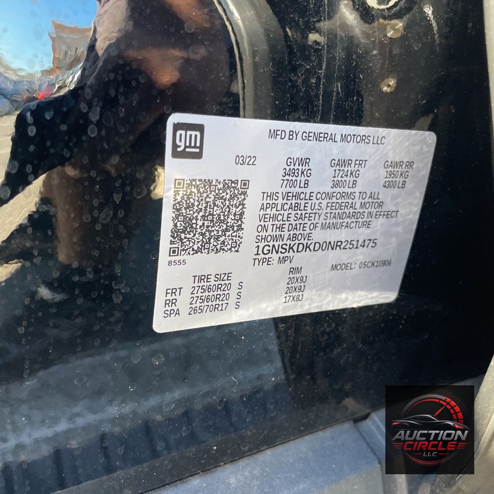 2022 Chevrolet Suburban Z71