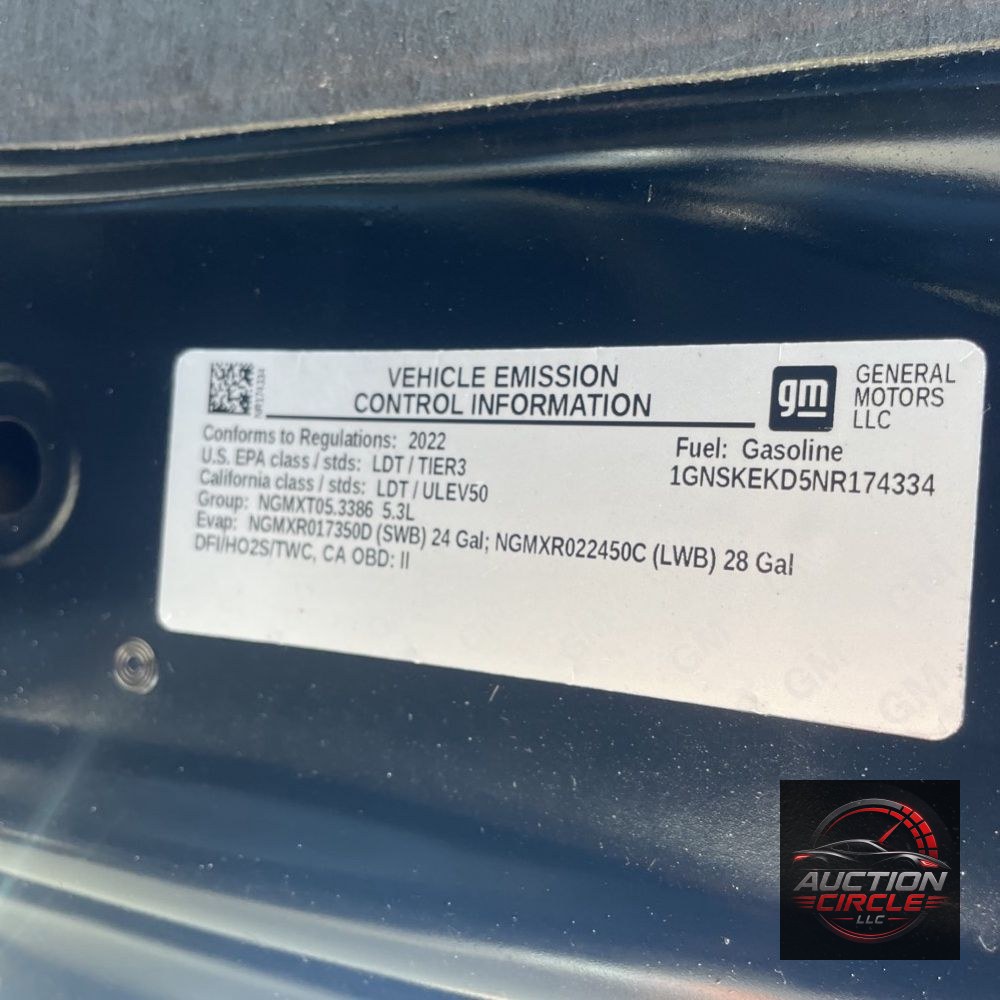 2022 Chevrolet Suburban RST