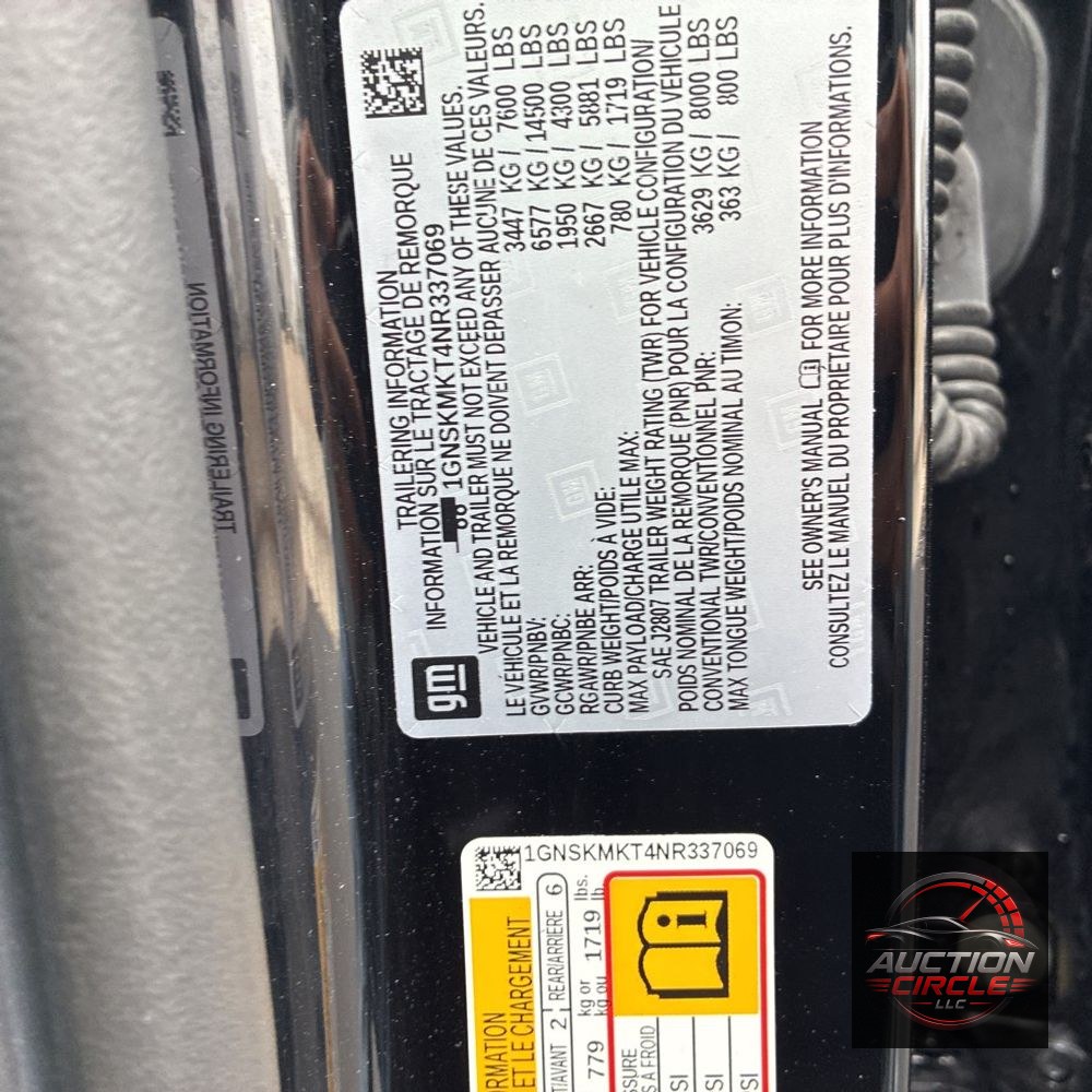2022 Chevrolet Tahoe 1500 LS