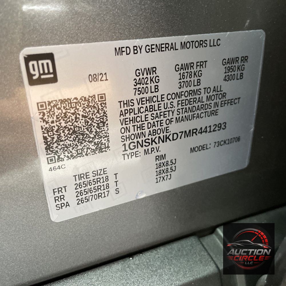 2021 Chevrolet Tahoe LT