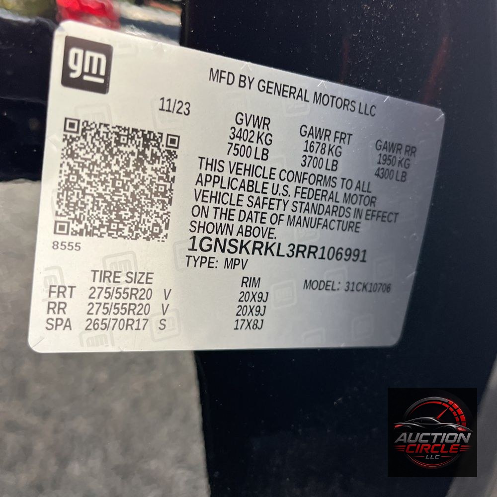 2024 Chevrolet Tahoe RST