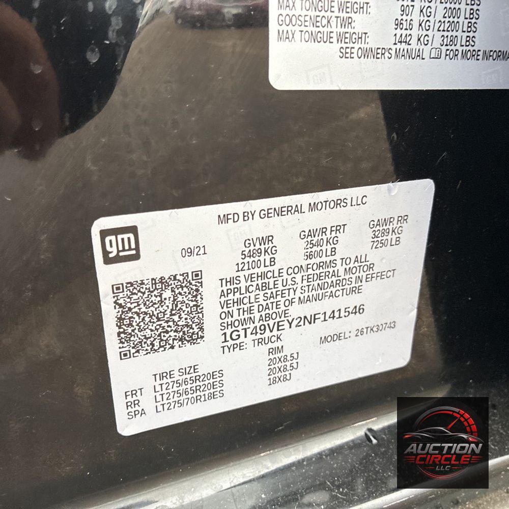 2022 GMC Sierra 3500HD AT4