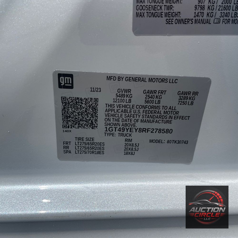 2024 GMC Sierra 3500HD Denali Ultimate