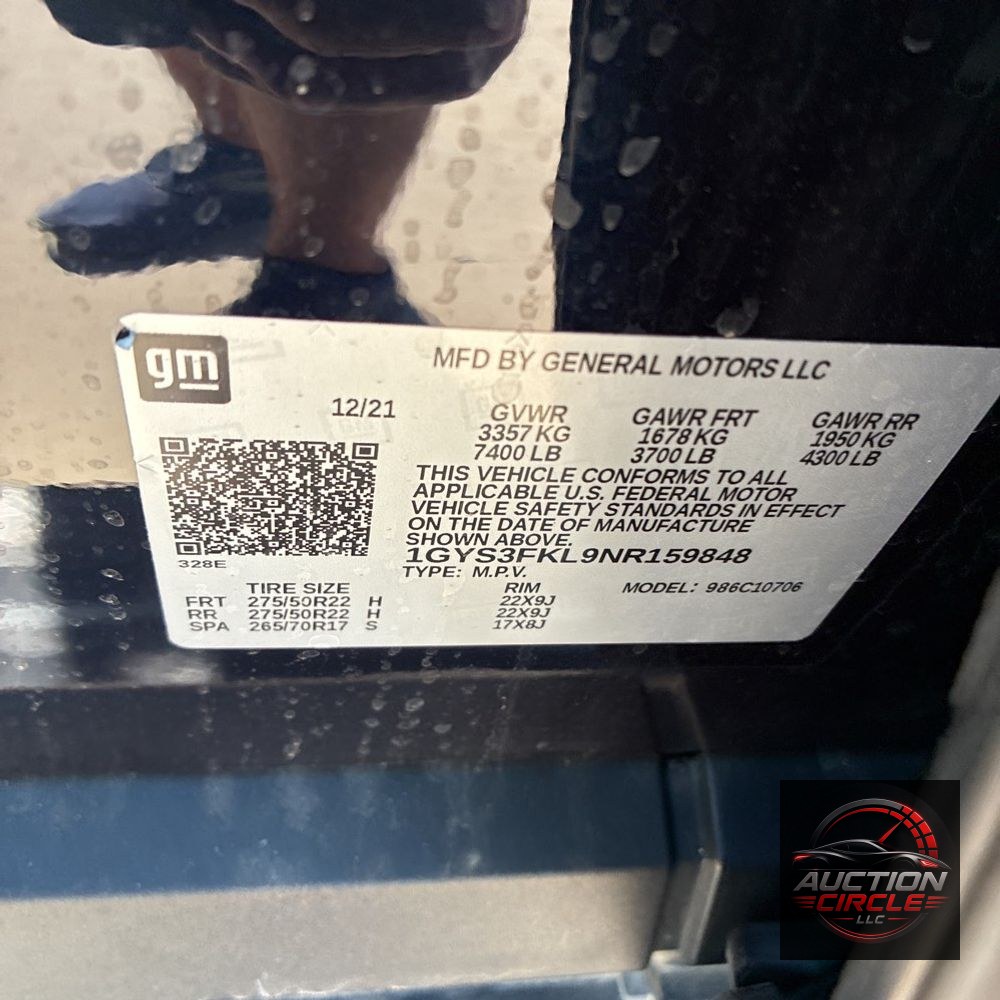 2022 Cadillac Escalade Sport
