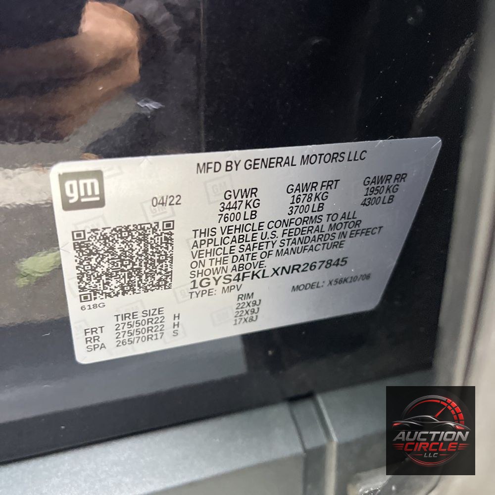 2022 Cadillac Escalade Sport