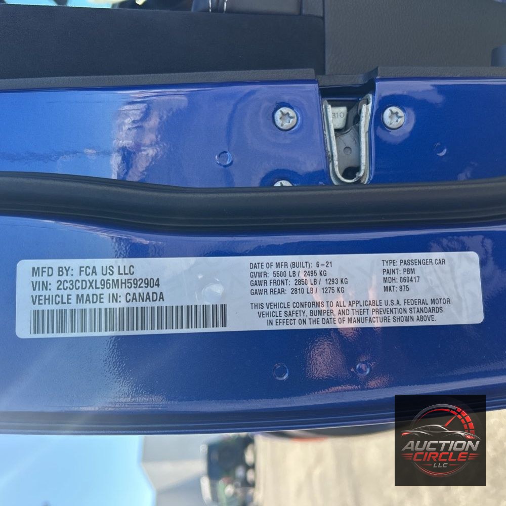 2021 Dodge Charger SRT Hellcat Redeye