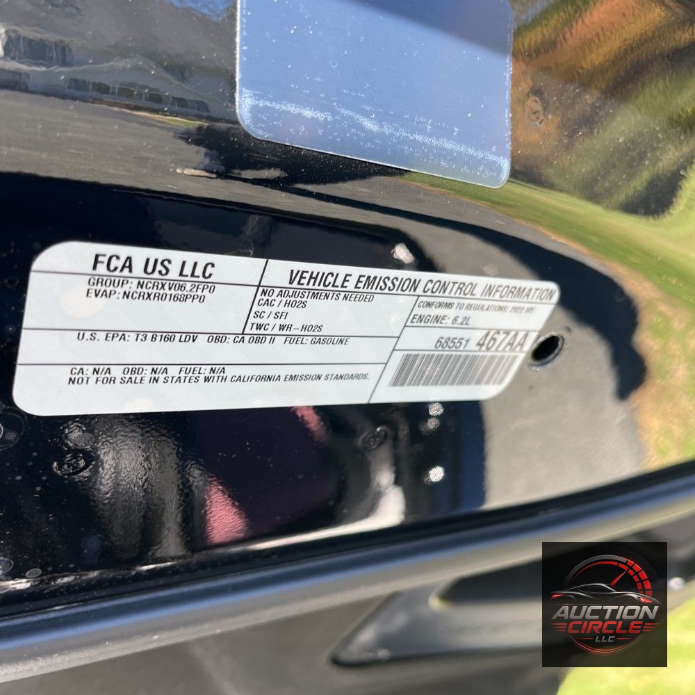 2022 Dodge Challenger SRT Hellcat Redeye
