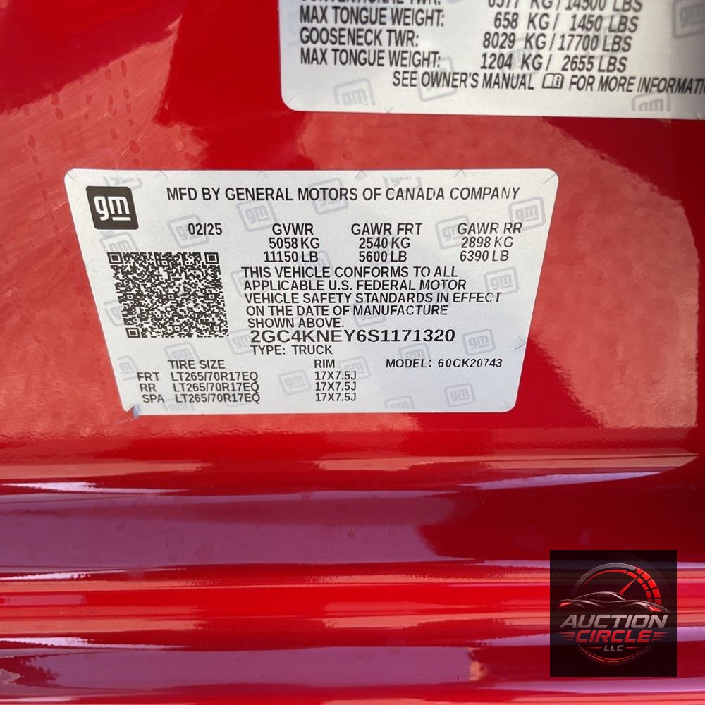 2025 Chevrolet Silverado 2500HD LT