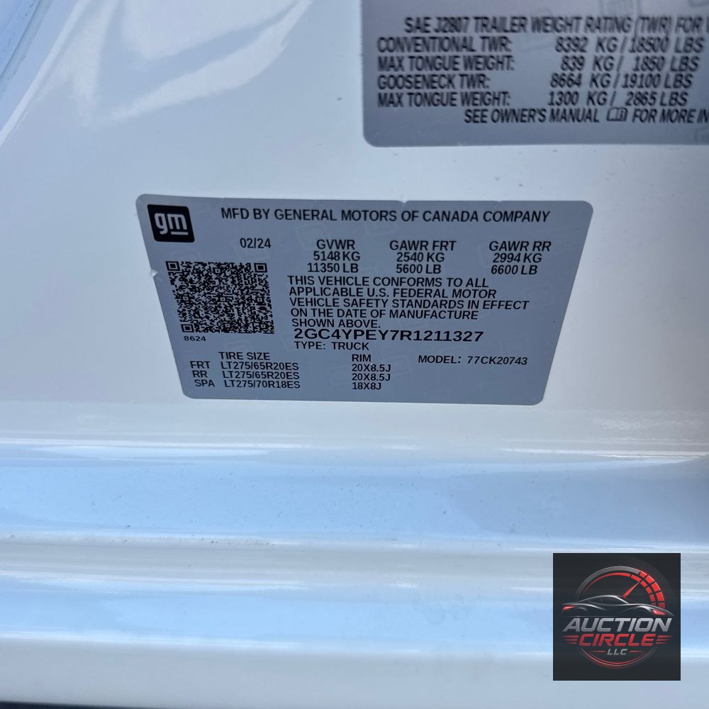 2024 Chevrolet Silverado 2500HD LTZ