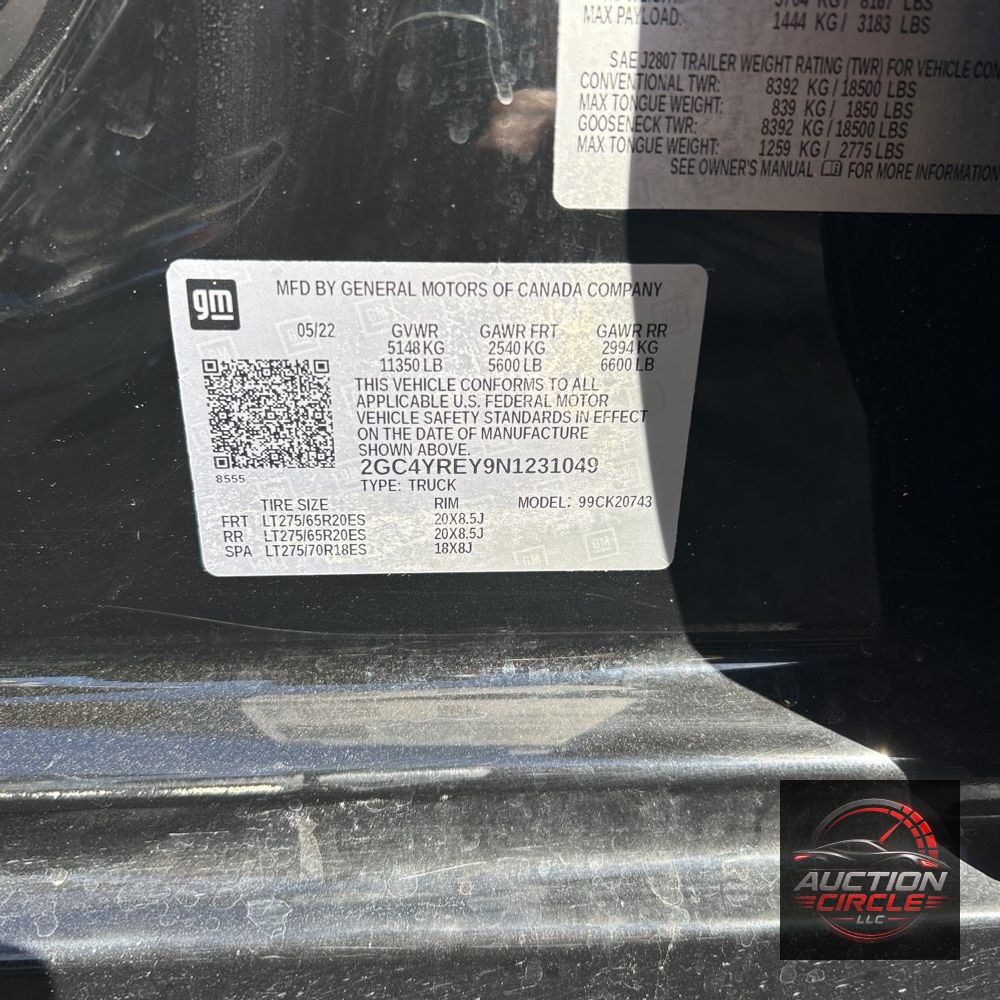 2022 Chevrolet Silverado 2500HD High Country